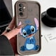 thumbnail image 3 of Lovely Disney Stitch Case for Samsung Galaxy S24 S23 S22 S21 Ultra Plus S20 FE A54 A53 A52 A52S A51 A50 A50S A34 A32 5G 4G Cover, 3 of 5
