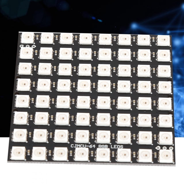 Placa de desarrollo LED de 64 dígitos con diseño de clase mundial RGBLED