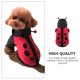 thumbnail image 2 of 1 unid mascota mariquita traje festival fiesta perro gato cosplay ropa mascota suministro, 2 of 6