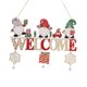 thumbnail image 5 of Colgantes navideños de madera para colgar, adornos para el árbol de Navidad, letreros colgantes para festivales. Estilo A, 5 of 9