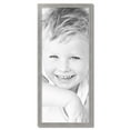 thumbnail image 2 of ArtToFrames 18" x 43" Classic Silver Picture Frame, 18x43 inch Silver Wood Poster Frame (WOM-4926), 2 of 7