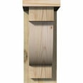 thumbnail image 2 of 6"W x 10"D x 14"H Alpine Rough Sawn Corbel w/Backplate, Douglas Fir, 2 of 9