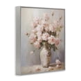 thumbnail image 3 of Stupell Industries Vase of Soft Pink Roses Floral Painting Gray Framed Art Print Wall Art, 11 x 14, 3 of 8