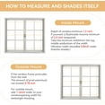 thumbnail image 3 of Bamboo Tortoise-Shell Roll Up Blinds Shade for Windows, Light Filtering Shades, Bamboo Roller Window Blinds Curtain for Indoor Home and Outdoor Patio, Tortoise Shell (48 x 96 inch), 3 of 8