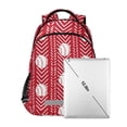 thumbnail image 6 of ALAZA Baseballs on Red Backpack Elementary School Bag Bookbag Travel Rucksack, 6 of 7