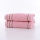 thumbnail image 1 of Nvzi 3 toallas de algodón puro, toalla de mano de algodón suave para el hogar, súper suave, altamente absorbente para ducha, piscina, toalla de mano de 27,56 x 13,39 pulgadas (roja), 1 of 5
