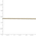 thumbnail image 5 of Real 14kt Yellow Gold 1.6mm Round Open Link Cable Chain; 20 inch; Lobster Clasp; for Adults and Teens; for Women and Men, 5 of 5