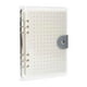 thumbnail image 1 of Libro de almacenamiento de broches de fieltro, organizador de dijes DIY, folleto organizador de joyas, alfiler Blanco, 1 of 9