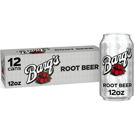Barq's Root Beer Soda Pop, 12 fl oz, 12 Pack Cans