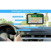 Aurorax Portable GPS Navigation with Maps,UK Sat Nav for Car Truck FM Transmitter Universal Fit 5 Inch Screen Car Accessories for Truck SUV Sedan