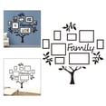 thumbnail image 1 of Bamboohart Family Tree Frame Collage Pictures Collage Photo Wall Mount Decor Wedding Black, 1 of 6