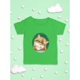 thumbnail image 3 of A Curious Cat T-Shirt Infant -Kayomi Harai Designs,  6 Months, 3 of 4