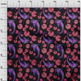 thumbnail image 3 of oneOone Georgette Viscose Pink Fabric Asian Japanese Koi Fish Craft Projects Decor Fabric Printed By The Yard 42 Inch Wide, 3 of 4
