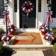 thumbnail image 6 of Dpityserensio Independence Day Doormat 16 x 24 Inch, Patriotic 4th of July Imitation Coir Style Doormat And Entryway Floor Mat, 6 of 6