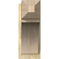 thumbnail image 2 of Ekena Millwork 8"W x 20"D x 20"H Thorton Rough Sawn Craftsman Outlooker, Douglas Fir, 2 of 4