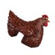 thumbnail image 1 of Injueey de pollo 2021, escalera de sujeción, artesanía de resina de gallina, adornos de resina de de sujeción, escalera de jardín, Barra de herramientas Marrón Injueey HA006821-03B, 1 of 6