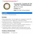 thumbnail image 2 of Turn Signal Cam - Compatible with 1969 - 1986, 1991 - 1995 Pontiac Bonneville 1970 1971 1972 1973 1974 1975 1976 1977 1978 1979 1980 1981 1982 1983 1984 1985 1992 1993 1994, 2 of 2