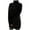 Black, variant on IROINID Women's Turtleneck Pullover Sweater Solid Color Comfy Mid-Length Long Sleeve Button Knitting Sweatshirt Tops Blouse Shirt Sweater