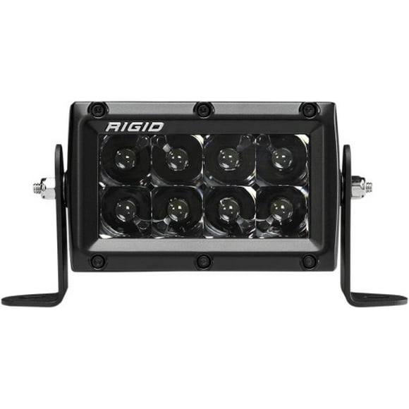 Rigid 4in. E-Series Light Bar, Spot Midnight Edition