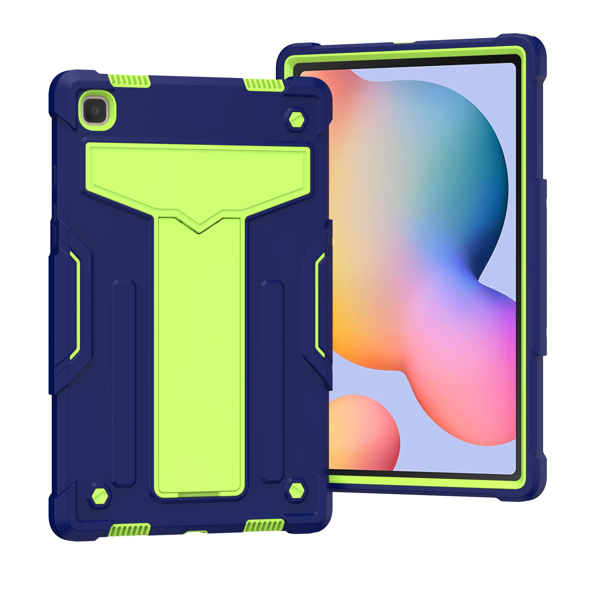 Galaxy Tab A7 10.4" Case SM-T500 T505, Alltyech Hybrid Dual Layers