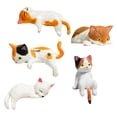 thumbnail image 4 of Mini gatos para decorar el interior del coche, ideal para portátiles, televisores y monitores. estilo B, 4 of 7