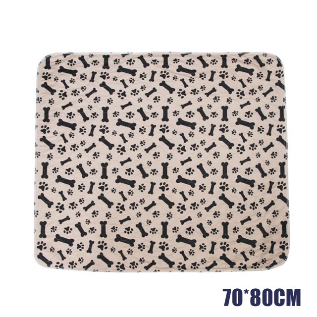 CAROOTU 1 Pcs Washable Waterproof Dog Pee Whelping Pads Reusable Extra Absorbent Mat