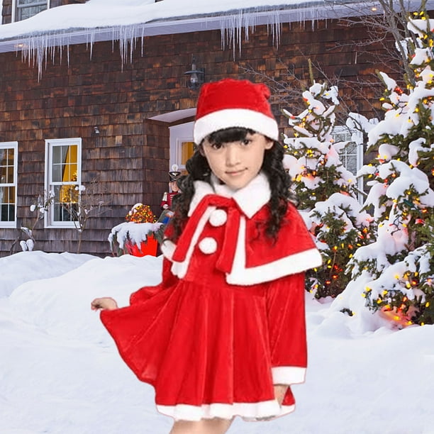 Disfraz Navideño Trajes Para NiÃ±a De Navidad Disfraces Navideños