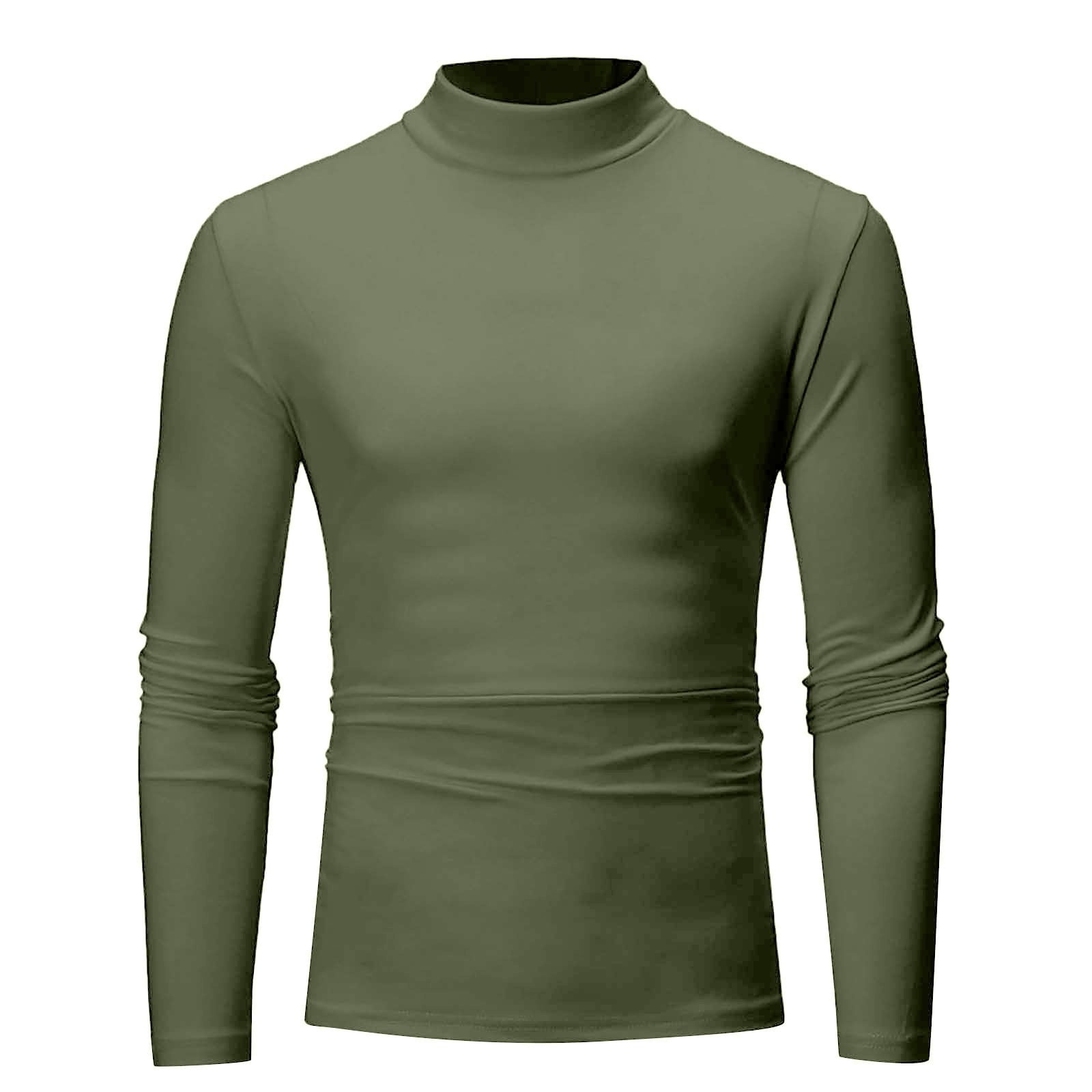 thermal mock turtleneck