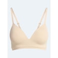 thumbnail image 4 of Joyspun Women's Wireless Seamless Matte Mini Rib Bra, Sizes XS-3XL, 4 of 5