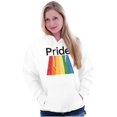 thumbnail image 4 of Gay Rainbow Pride Flag LGBTQ Rights Unisex Plus Fleece Graphic Hoodie Brisco Brands 5X, 4 of 5