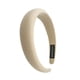 thumbnail image 4 of Diadema de esponja de color té con leche, diadema de ala ancha, sencilla, para lavarse la cara, estilo horquilla, accesorios para el cabello con parte superior craneal alta, diadema de presión de, 4 of 5