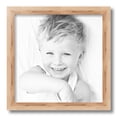 thumbnail image 2 of ArtToFrames 14" x 14" Hickory Picture Frame, 14x14 inch Brown Wood Poster Frame (WOM-4850), 2 Pack, 2 of 7