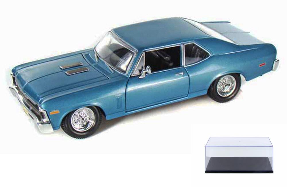 Green Maisto 1:24 W/B Special Edition 1970 Chevrolet Nova SS Diecast Car 31262 Green Maisto 1:24 W/B Special Edition 1970 Chevrolet Nova SS Diecast Car 31262