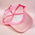 thumbnail image 4 of Adjustable Breathable Print Letter Hip Hop Y2k Mesh Caps Gorras Sun Hat Baseball Cap BLACK, 4 of 8