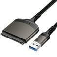 thumbnail image 1 of Cable Adaptador Disco Duro USB 3 0/tipo C A SATA Conveniente para SSD 2 5 Pulgadas, 1 of 9
