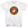 thumbnail image 1 of U.S. Marine Corps Seal White Adult T-Shirt, 1 of 2