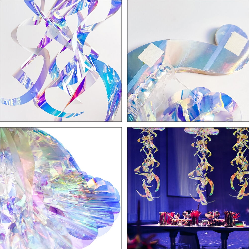 Party jellyfish decor Hanging Jellyfish Ornament Rainbow