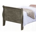 thumbnail image 3 of Traditional Gray Twin Bed for Cozy Bedroom Spaces, 3 of 5