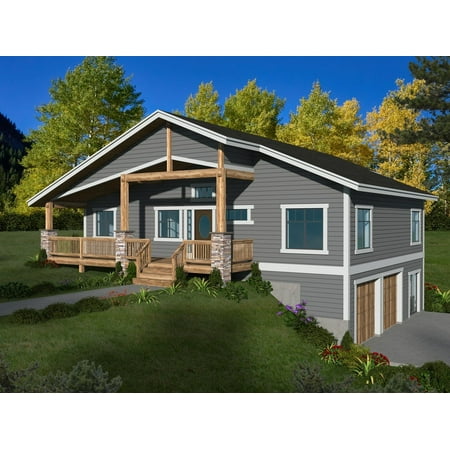 001-3942: A-frame Craftsman 3 Bed 3 Bath Luxury Home Plan 2586 Sq Ft: Full Blueprints with License to Build by Home Plan Marketplace – Lesuto 001-3942: A-frame Craftsman 3 Bed 3 Bath Luxury Home Plan 2586 Sq Ft: Full Blueprints with License to Build by Home Plan Marketplace – Lesuto