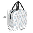 thumbnail image 3 of Easygdp Playful Polar Bear Pals Bolsa Térmica Premium - Tela Oxford Impermeable, Gran Capacidad, Bolsillo Frontal, Unisex para Trabajo, Escuela, Actividades al Aire Libre y Picnics, 3 of 8