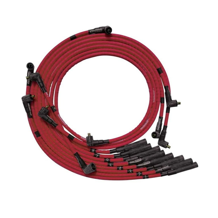Moroso Ultra Plug Wire Set BBM 361-440 Red Moroso Ultra Plug Wire Set BBM 361-440 Red