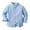 F89-Blue, variant on FYDUU Boys Long Sleeve Dress Shirts Solid Color Stand Collar Classic Button Down Shirt For Kids Formal Wear Spring Fall Children's School Uniform Shirts 4-5 Years