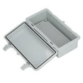 thumbnail image 4 of Boîtier électrique Boîte De Jonction Boîtier électrique ABS IP67 Boîtier d'alimentation étanche pour Extérieur Jardin Pelouse Paysage Câblage 200x100x70mm, 4 of 8