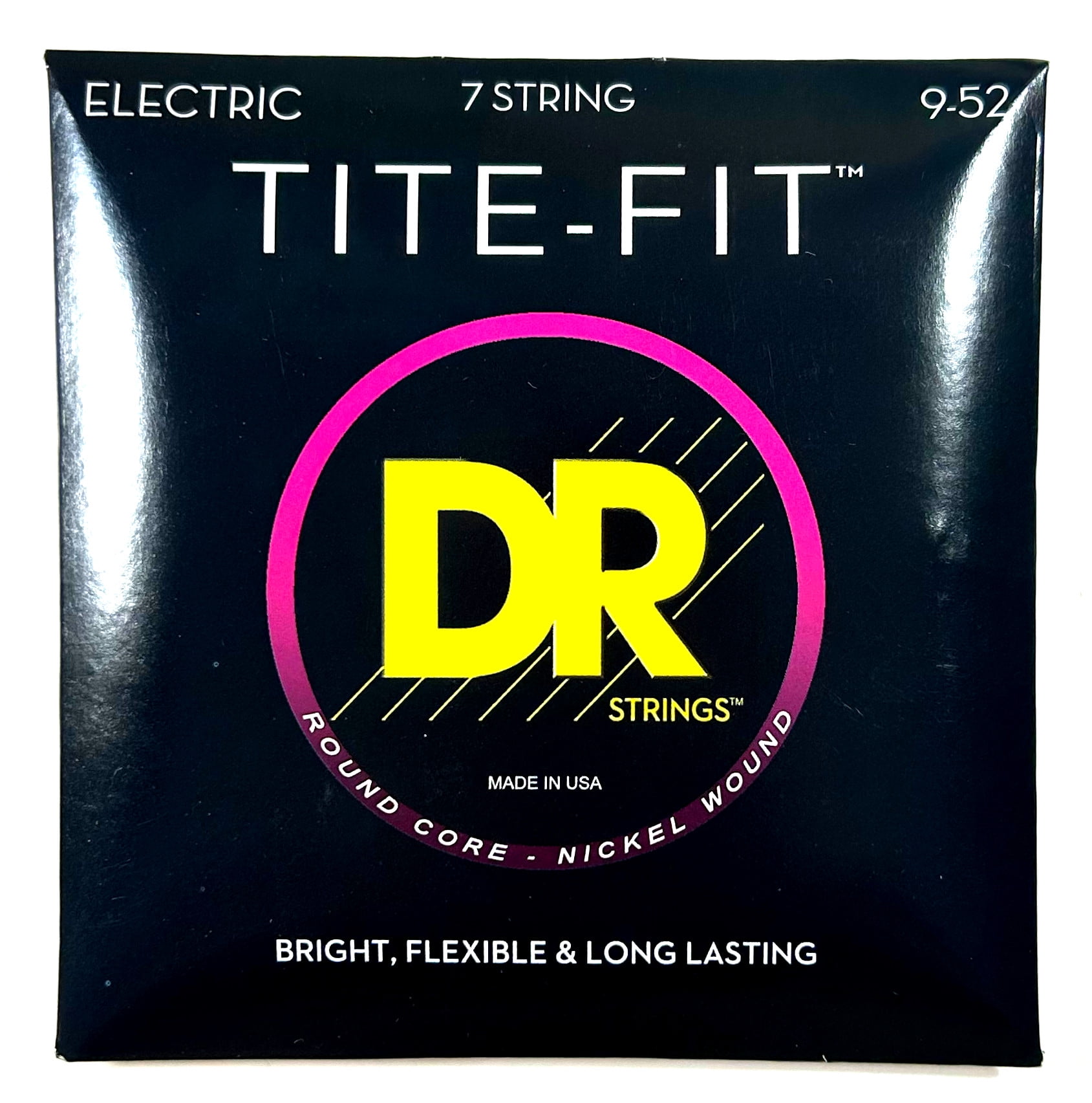 DR Guitar Strings 7-String 5 Sets Electric Tite-Fit 09-52 Lite Handmade USA