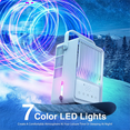 thumbnail image 3 of Air Conditioners Evaporative Air Cooler with 3 Wind Speeds 7 Colors Light Personal Air Conditioner for, 3 of 8