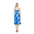 thumbnail image 2 of Hawaii Hangover Women's Hawaiian Mermaid Ruffle Dress in Hibiscus, 2 of 5