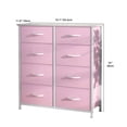 thumbnail image 2 of Uforic 8 Drawer Dresser, Fabric Storage Dressers for , Robust Metal Frame, Wood Finish Top, 2 of 8