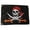 12" x 18" Captain Cutlass, Printed, variant on In the Breeze 3712 — Jolly Roger Embroidered 3x5 Double Sided Grommet Flag, Outdoor Pirate Flag