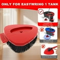 thumbnail image 3 of HSAPOW-2 Pack Upgrade Scrub Brush Replace Heads Compatible with O Cedar EasyWring 1 Tank Spin Mop,Mop Replacement Scrubber Head Brush,Floor Cleaning Brush,More Layers of Bristles for Bathroom, Deck,, 3 of 4