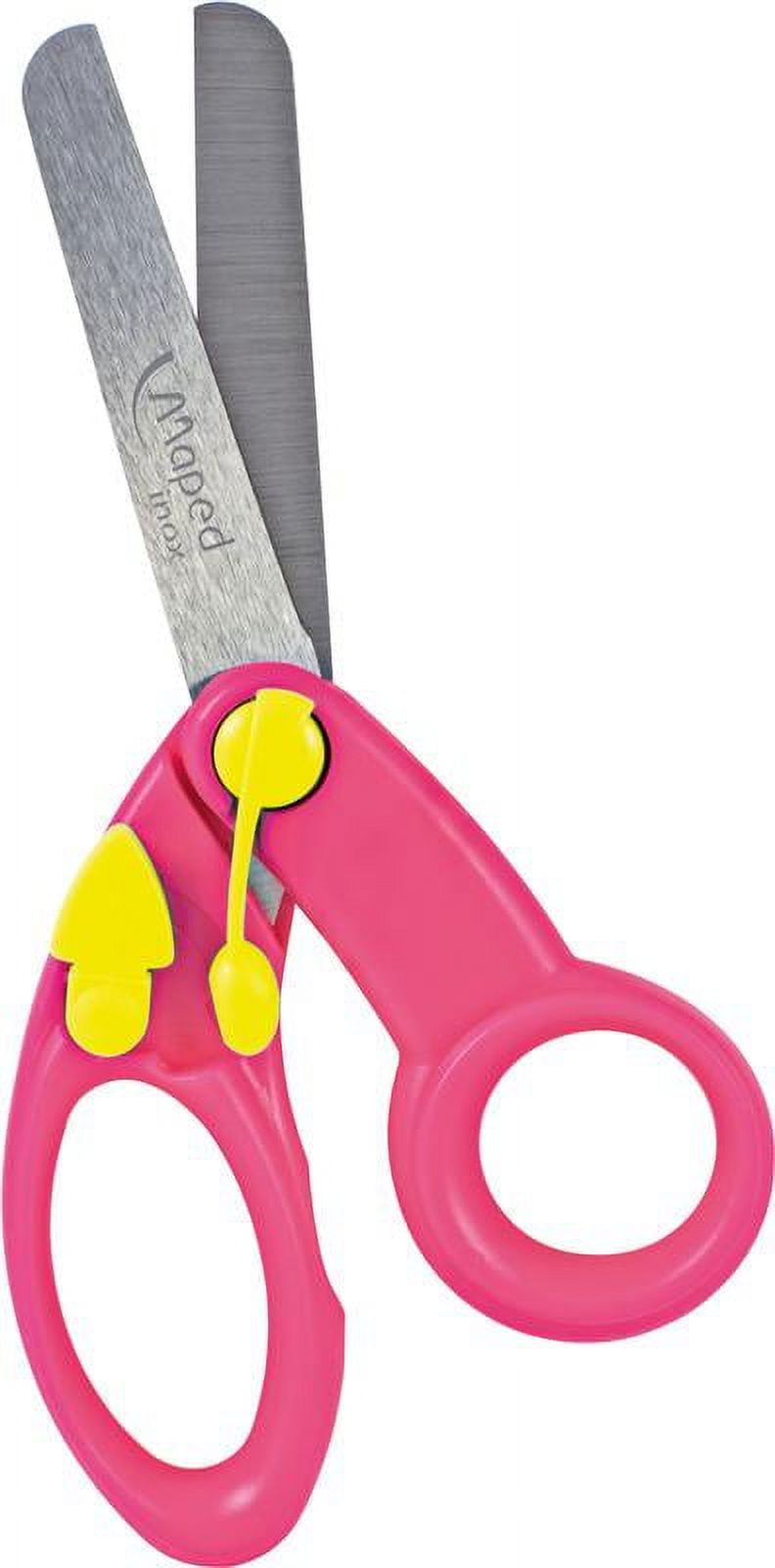 Maped® Kidicut 4.75 Spring-assisted Plastic Safety Scissors, Pack